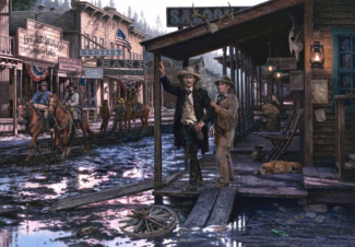 Wild Bill Hickok and Calamity Jane