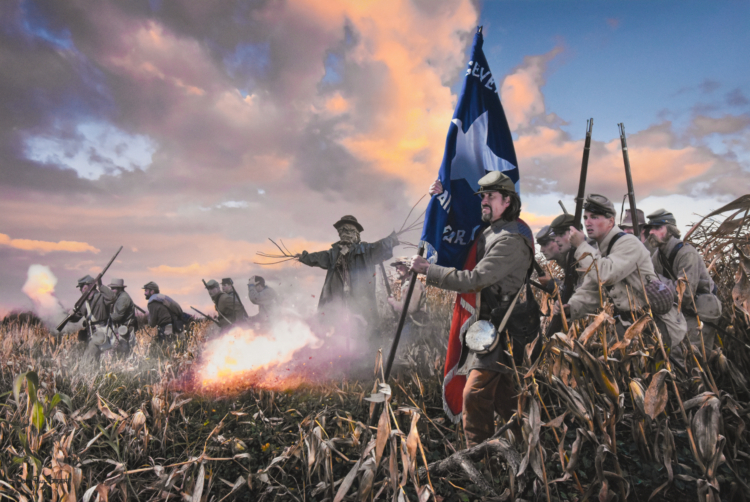 1st Texas at Antietam